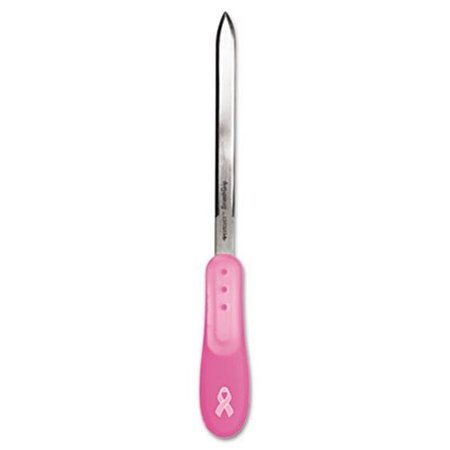 OFFICESPACE Pink Ribbon Stainless Steel Letter Opener; Pink OF8686